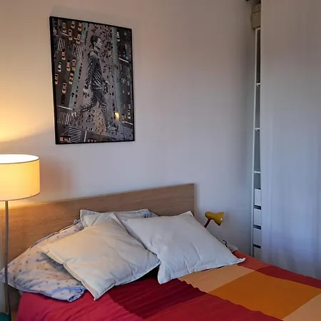 Bright With View Of The Eiffel Tower *